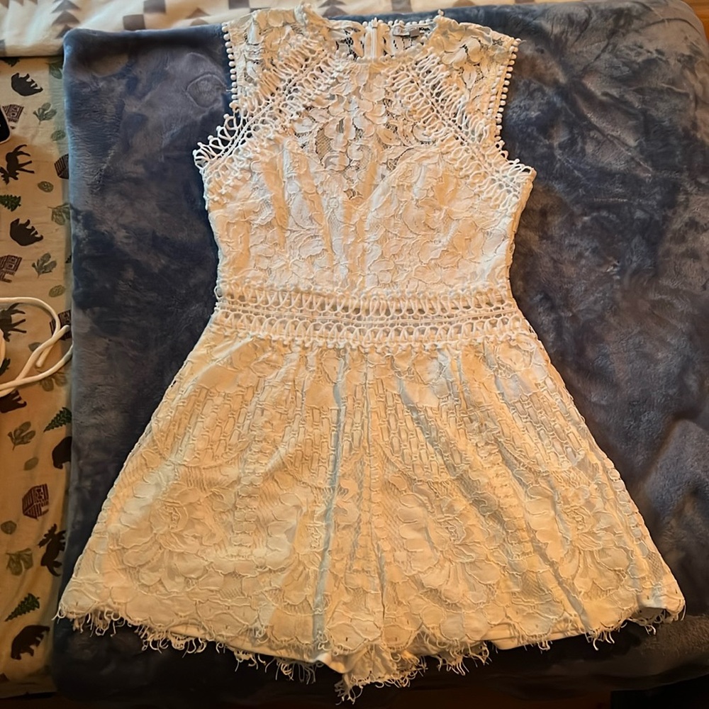 Fashion Nova lace romper
